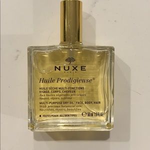 NUXE multi purpose dry oil (face body hair)